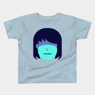 Deltarune Kris flat design Kids T-Shirt